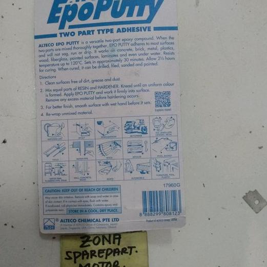 

パ EPO Putty water proof 50 gram epo putty ALTECO SPECIAL PRICE bulan ini ぴ