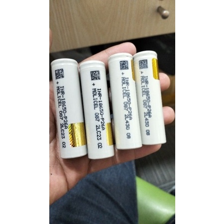 baterai molicel p26a