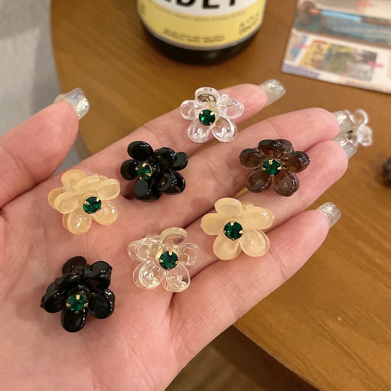 Korean Small Clip Flower Hair Clip Poni Klip Bunga Samping Klip Kecil Hiasan Kepala