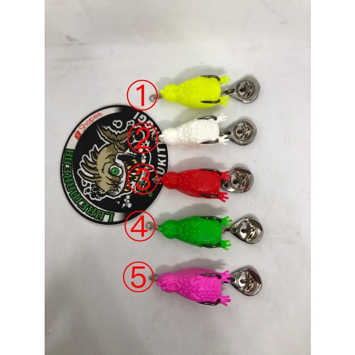 ✿ BISA COD✿ Lure boytep hen frog soft frog boytep hen frog asli thailand - Stabilo, 3,7cm/7,9gr