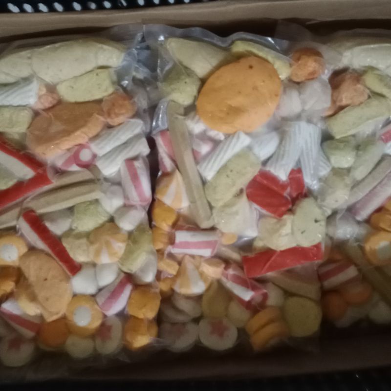 

Mix Seafood 1kg | Baso ikan mix | steamboat | tomyam