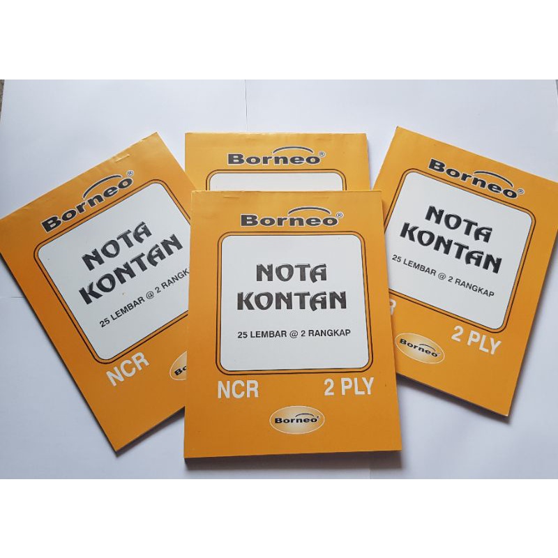 

Nota kontan 2 Ply Besar 50 lembar