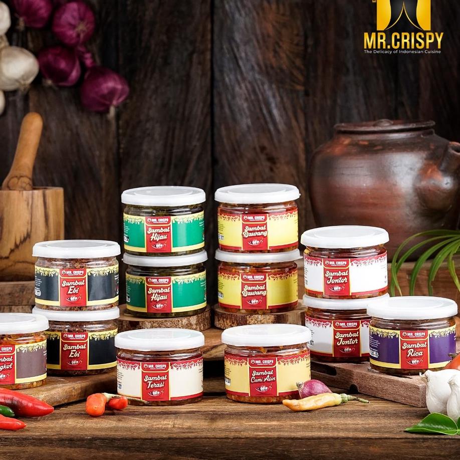 

12.12 FLASH SALE Sambal Ebi Kering Asli Kalimantan Mr.Crispy !!