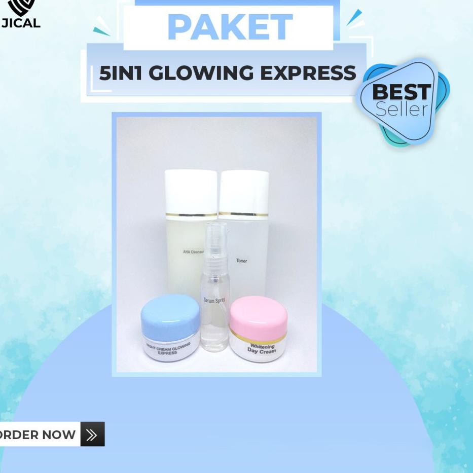 5.5 COD PAKET 5IN1 FARMA WDC GLOWING EXPRESS ORIGINAL