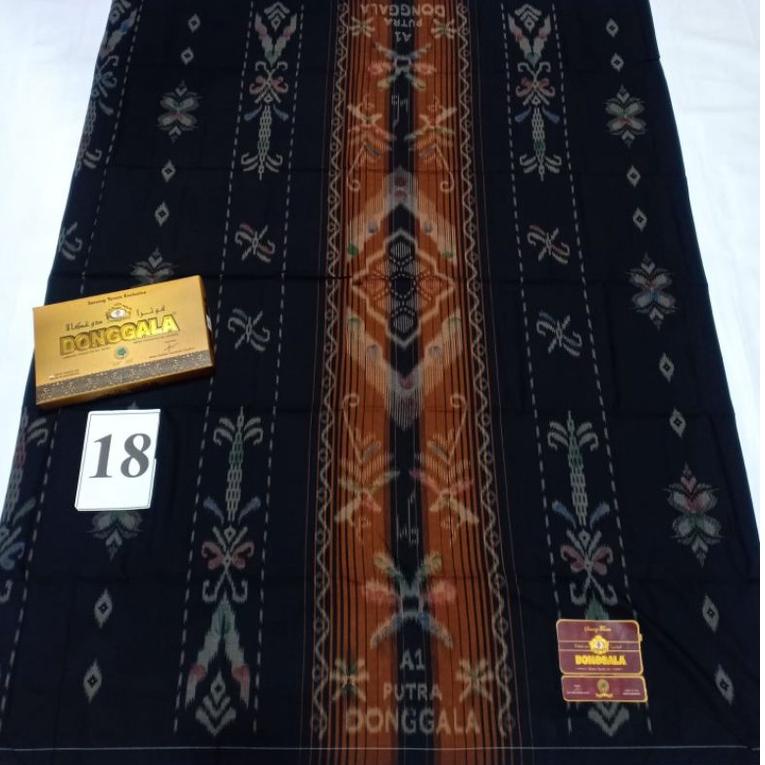𝕰 SARUNG DONGGALA HITAM GRADASI 3D TERBARU / PUTRA DONGGALA ...