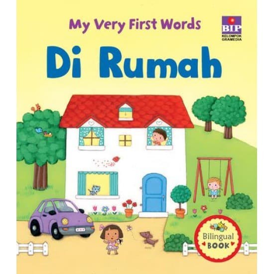 ⭐BISA COD⭐ My Very First Words Di Rumah. Buku Usborne - BIP Gramedia