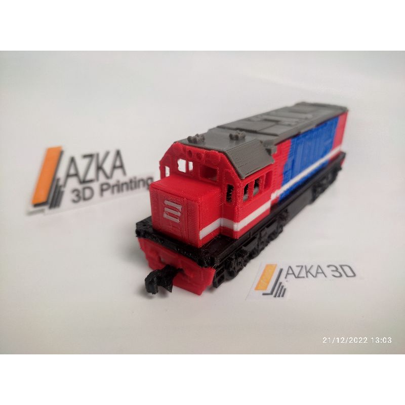 Hisperingin_ Mainan Kereta Api Indonesia - Cover Untuk Lokomotif Railking - Bahan Plastik 3D Print -