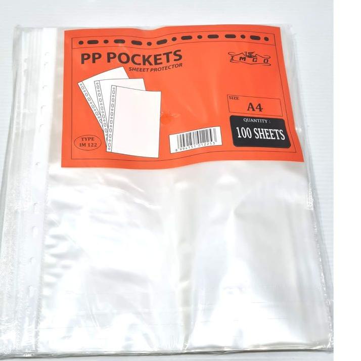 

Pasti Laris Sheet Protector A4 100 Lembar Plastik PP Pocket,
