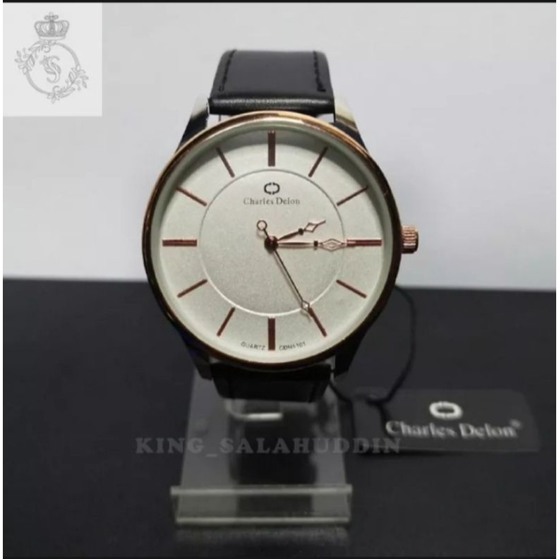 JAM TANGAN MEWAH PRIA DAN WANITA - JAM TANGAN  TALI KULIT PRIA DAN WANITA ANTI AIR DAN FREE BOX