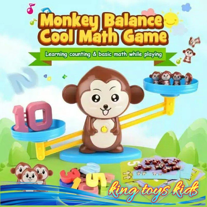 new / Mainan Edukasi Anak Balance Monkey / Mainan Monyet Monkey Balance