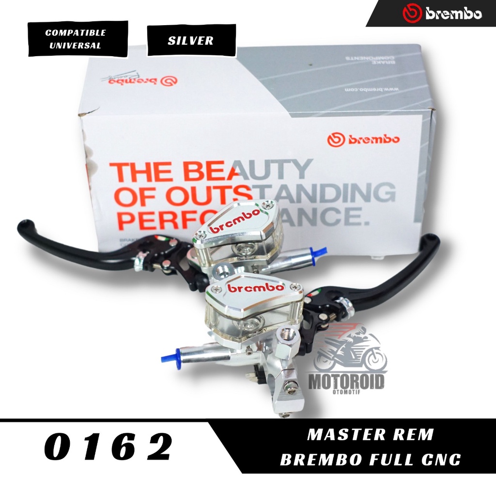 MASTER REM BREMBO FULL CNC TABUNG OVAL DOUBLE UNIVERSAL