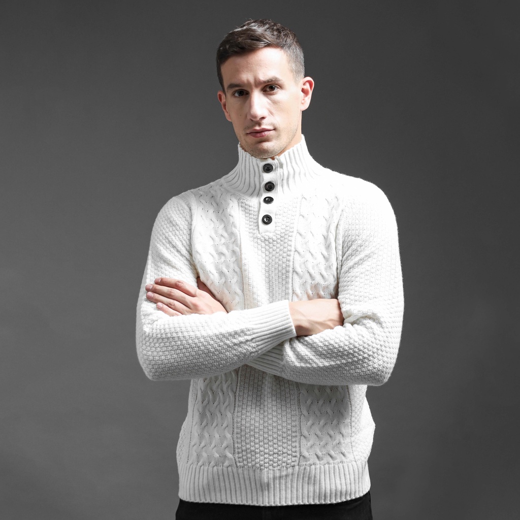 DEVIAN SWEATER (WHITE) By Wynman