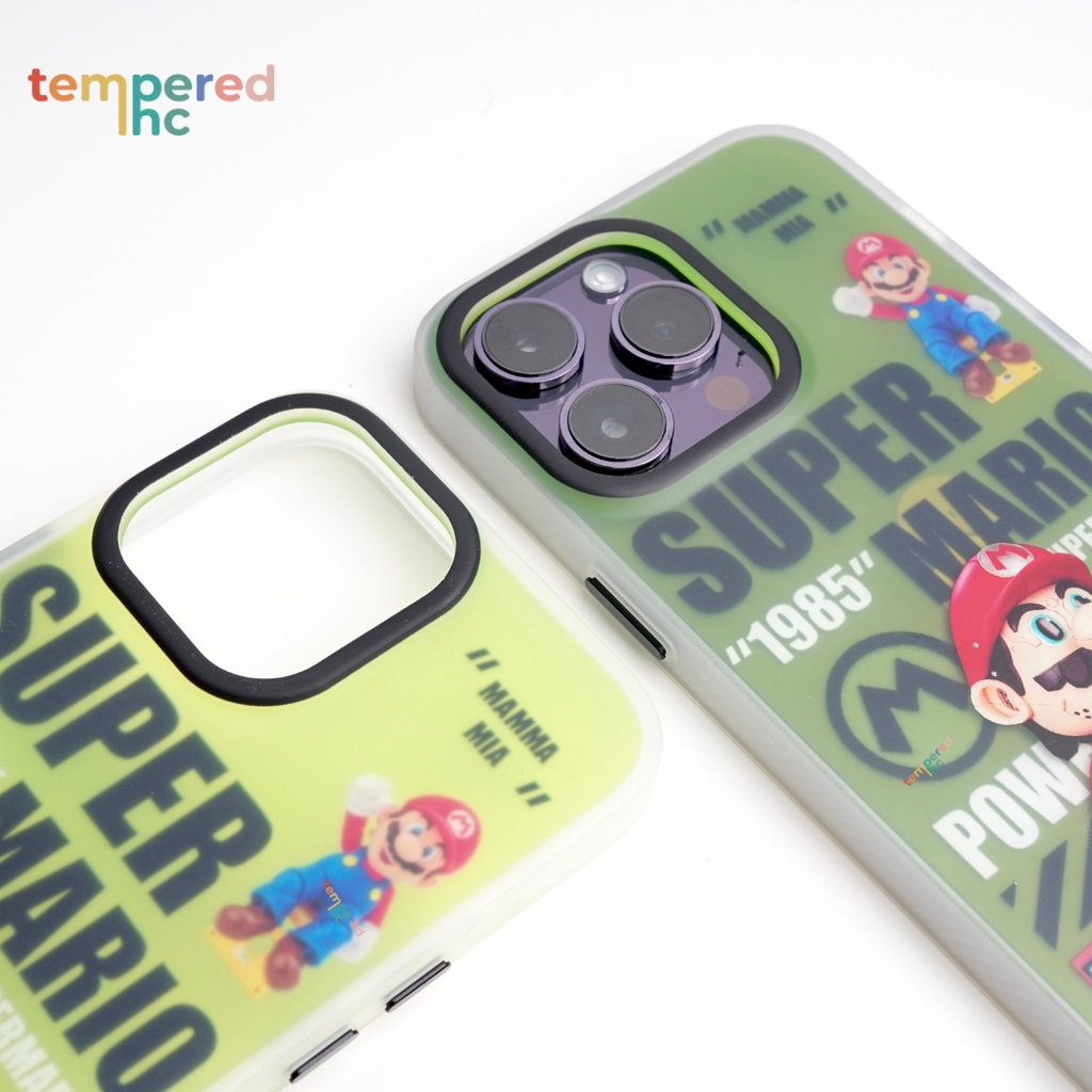 NEW !! SUPER MARIO Case Iphone ( Iphone 11-14promax Ready )