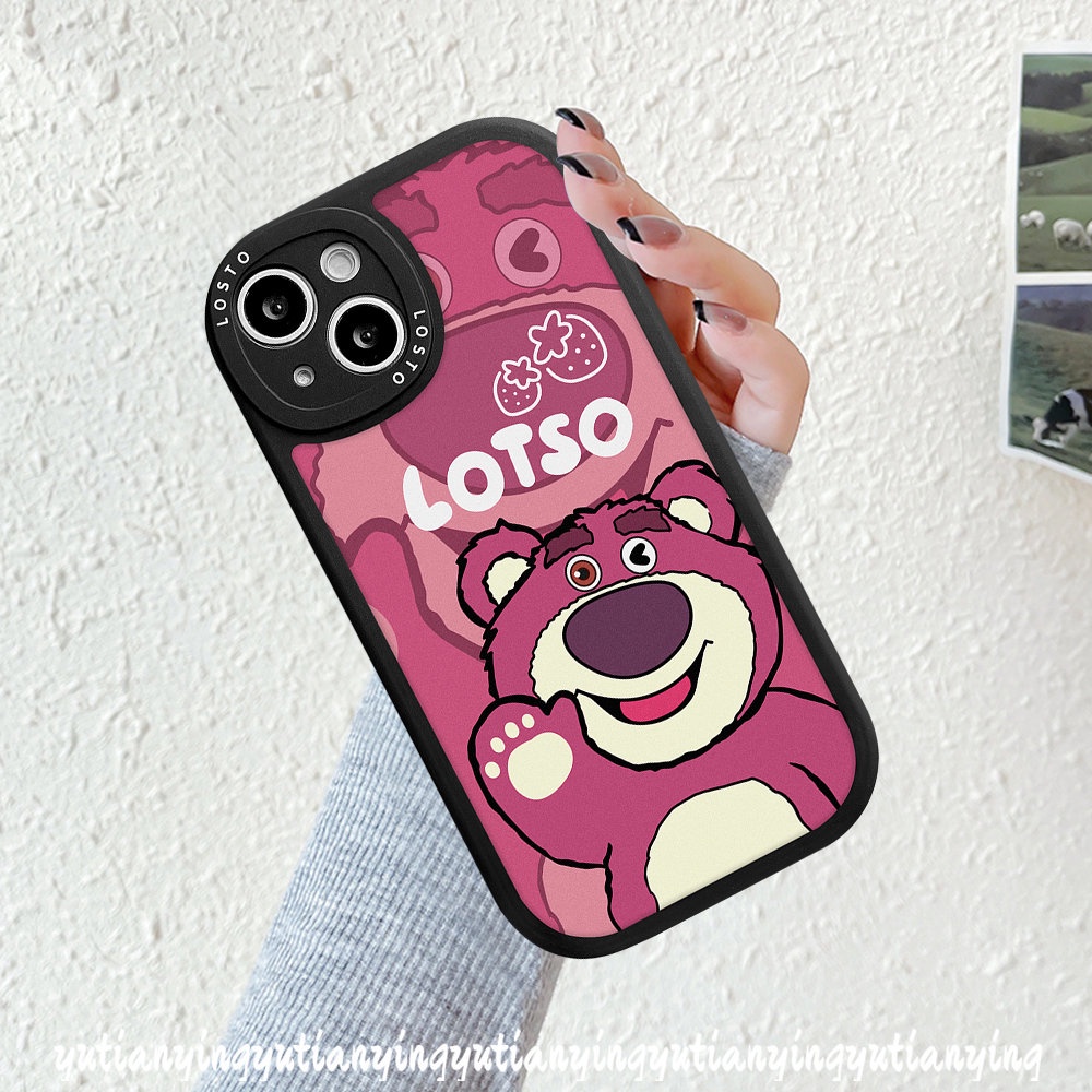 Redmi 12C 10 9A 9T 9 9C 10C 10A Redmi Note10 8 9 10s 10Pro 9Pro 9s 11 11s POCO M3 X3 NFC Pro Note 11Pro+8Pro Mi 12 11 Lite 11T Toy Story Lucu Strawberry Bear Manyo Sarung Soft Case