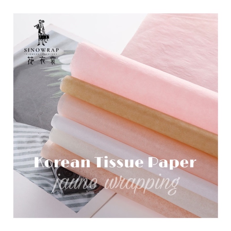 Jual [1PAK/40LEMBAR] JMM Kertas Tisu Buket Bunga / Korean Tissue Paper ...