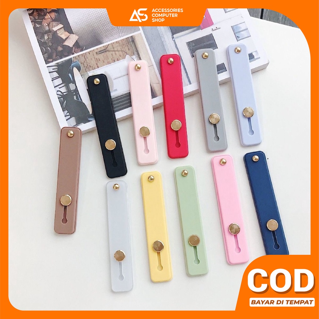 Silicone Phone Holder Stand Universal Strap Bracket For iphone android AH032 - ACS