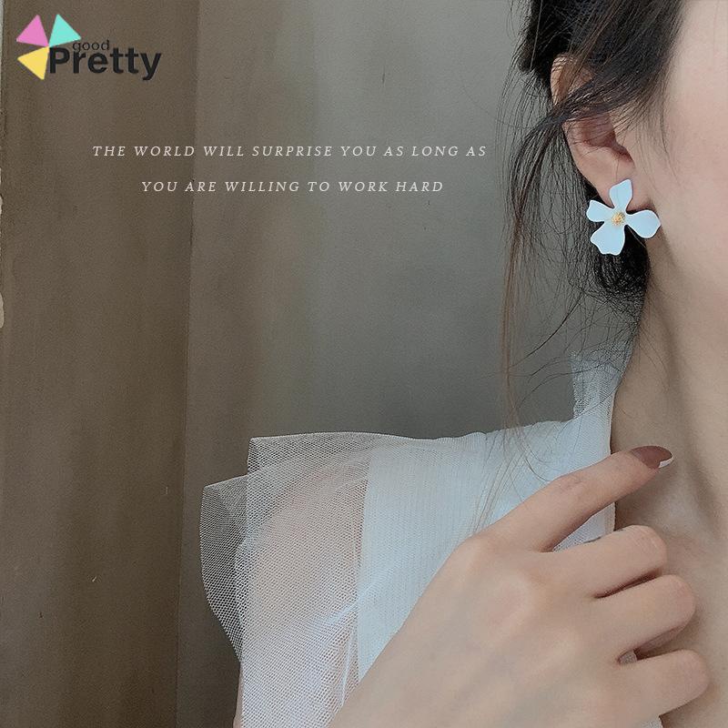 Anting Bunga Besar Korea Fashion Gaya Aksesoris Wanita - PD