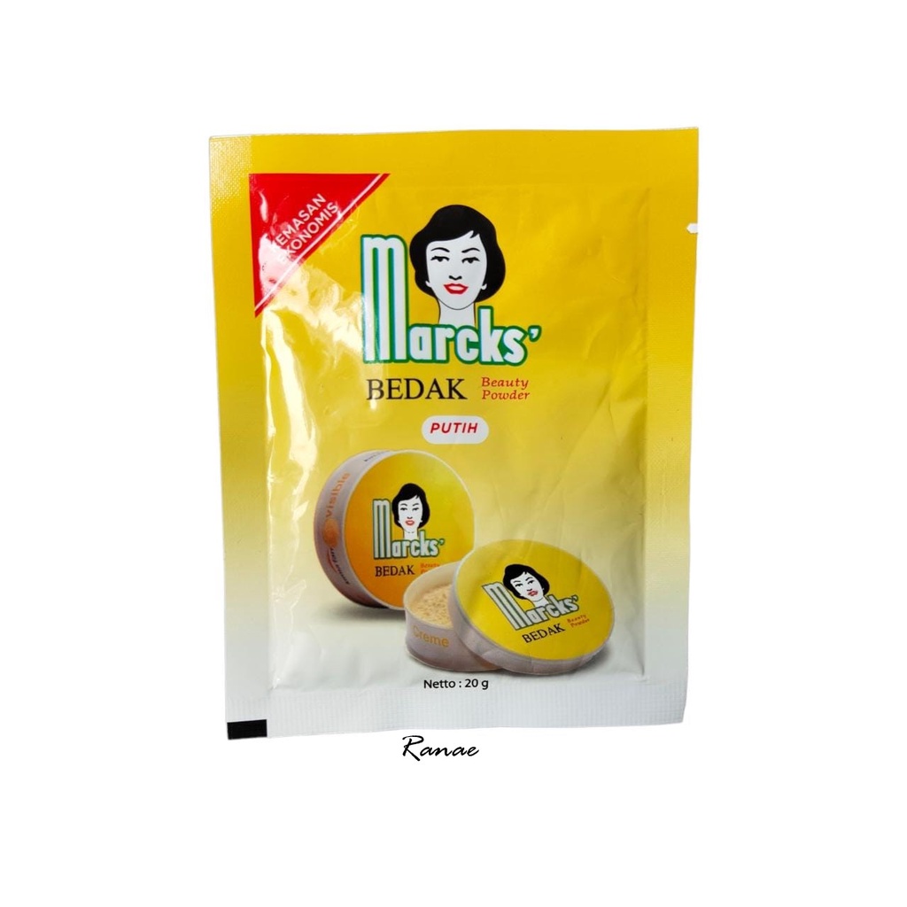 MARCKS Marcks Bedak Beauty Powder Refill Sachet 20gr