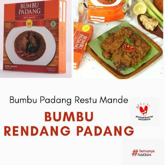 

Paling Disukai Restu Mande Bumbu Padang Rendang 150 gr++