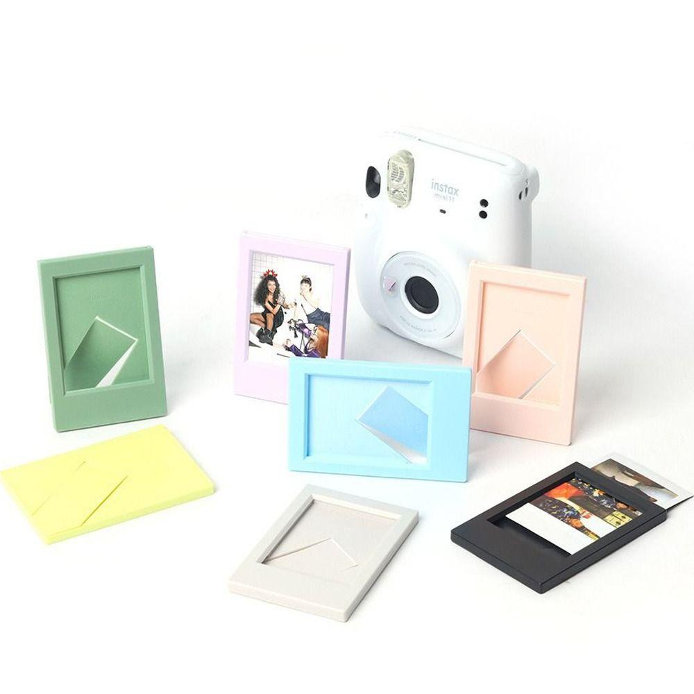 [Elegan] Tempat Foto Mini Kreatif Tempat Foto Polaroid Home Decor Mudah Digunakan Classic Photo Holder