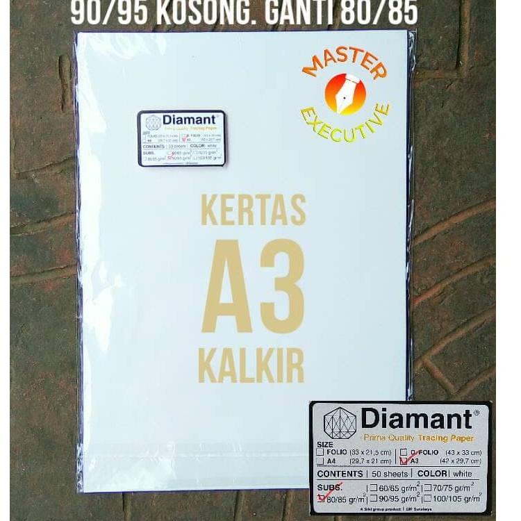 

ㅪ Diamant kertas kalkir 8085gr A3 isi 10 lembar →