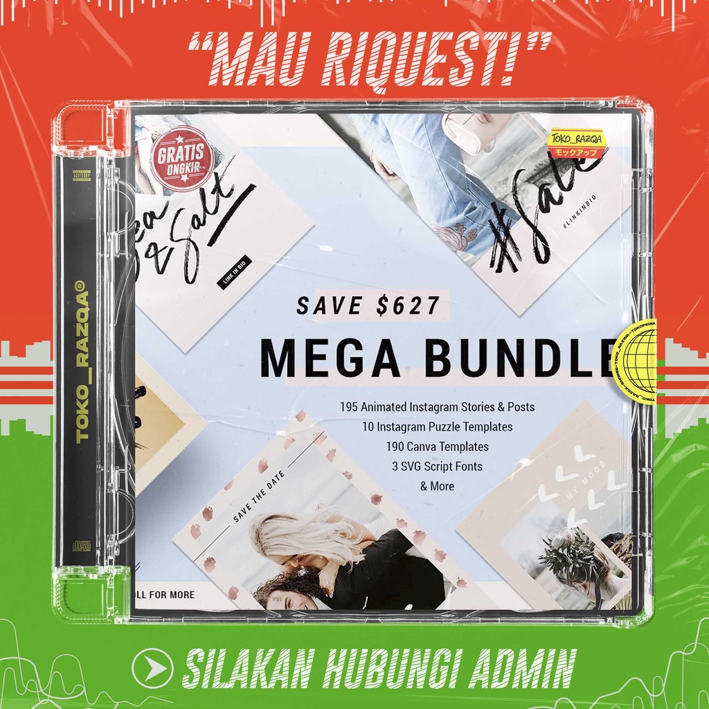 Mega Bundle Template Instagram ◖PSD◗