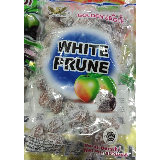

Golden Eagle White Prune manisan buah prune putih semboi 500gr cemilan imlek import