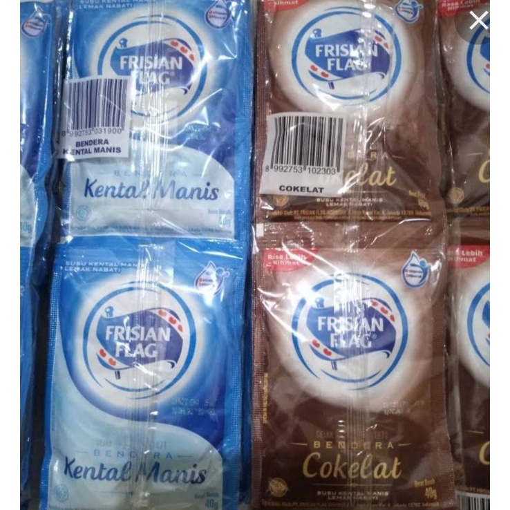 

Susu Bendera Frisian Flag Sachet/renceng