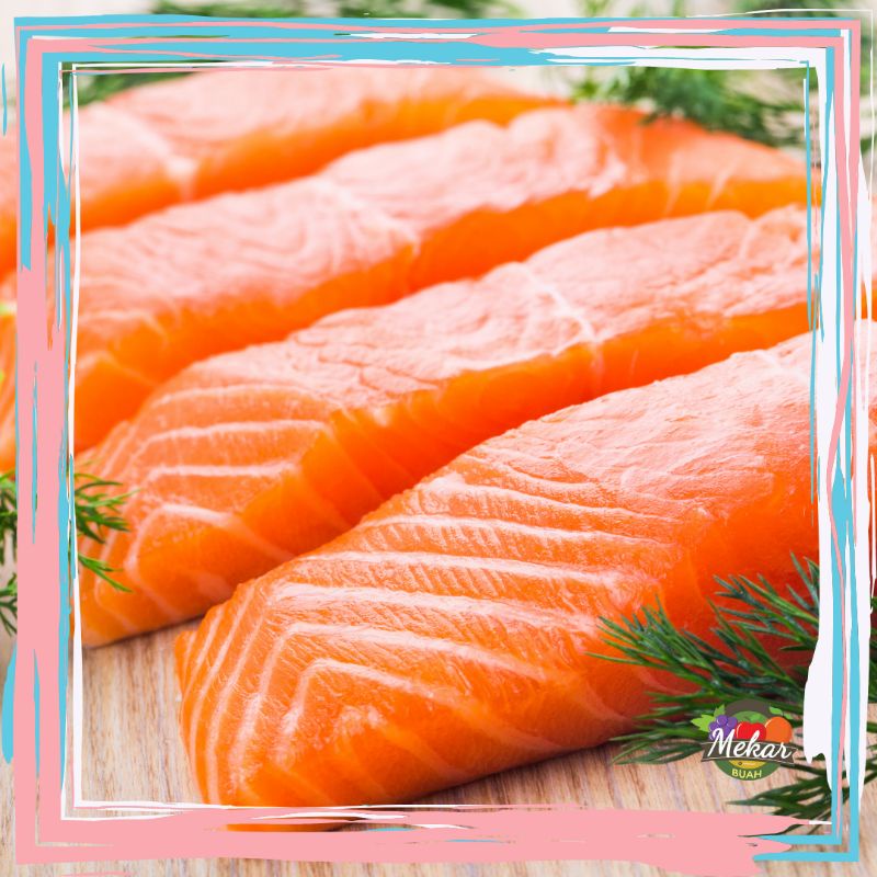 

ikan salmon fresh berkualitas premium per pack 250gram