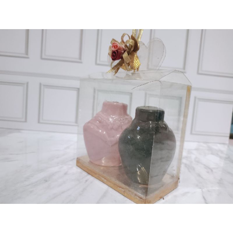 Souvenir Tempat Lada Garam Pengantin