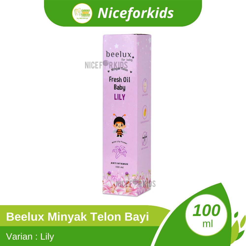 Beelux Minyak Telon Bayi 100ml Aromatic Fresh OIl Baby Anti Nyamuk Wangi Tahan Lama