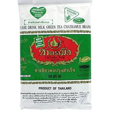 

[PRODUK MWM90] Thai tea green tea mix cha tra mue Hijau thai tea Thailand 200 gram MQG