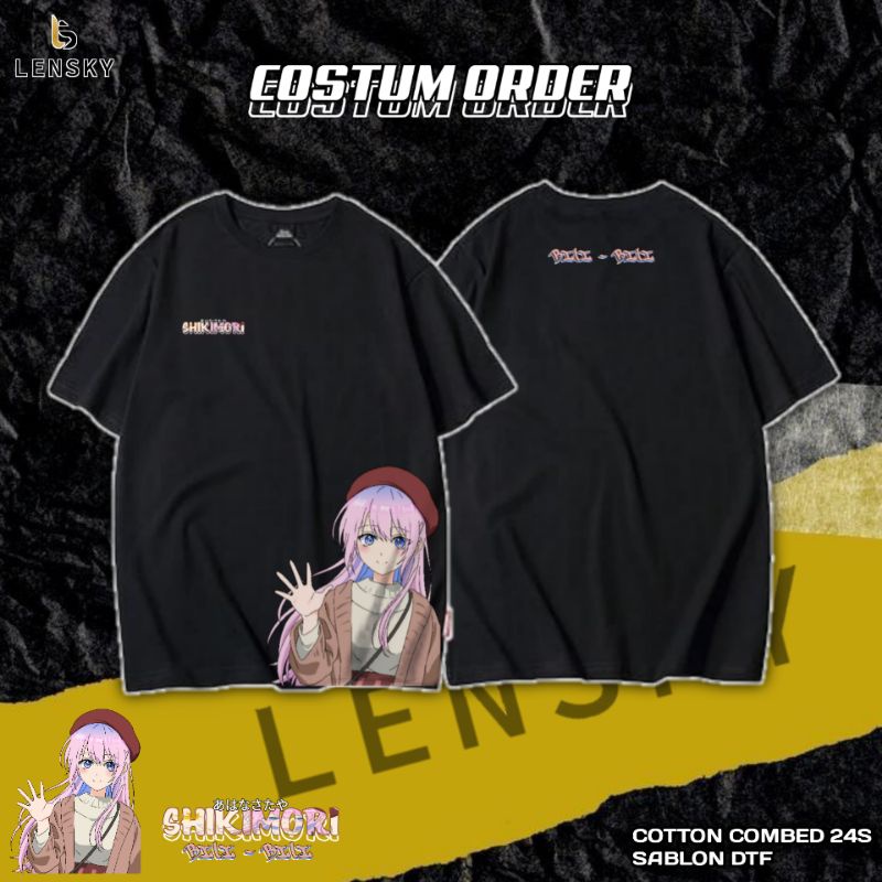 kaos shikimori/shikimori T-shirt