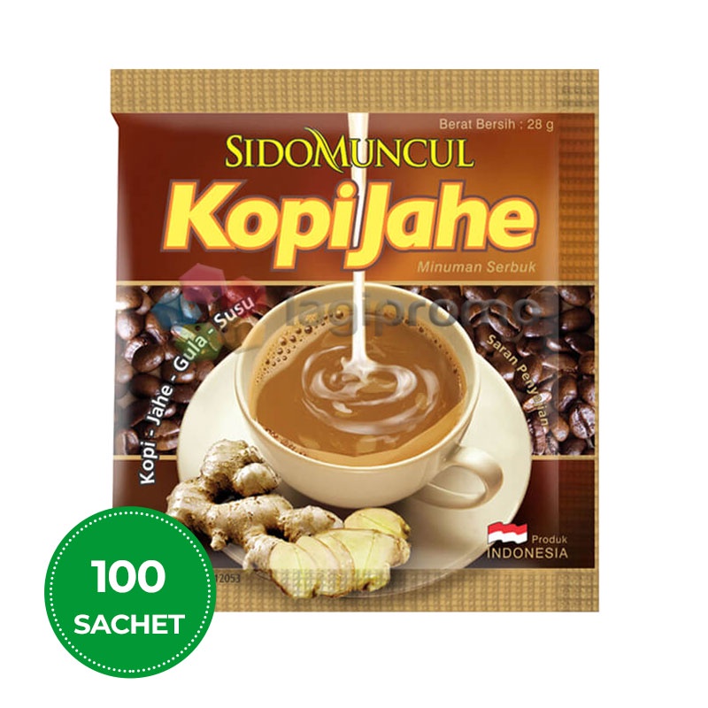 

Sido muncul Kopi Jahe 10 Sachet Antivirus Menghangatkan dan Menyegarkan Tubuh - 10 Pcs