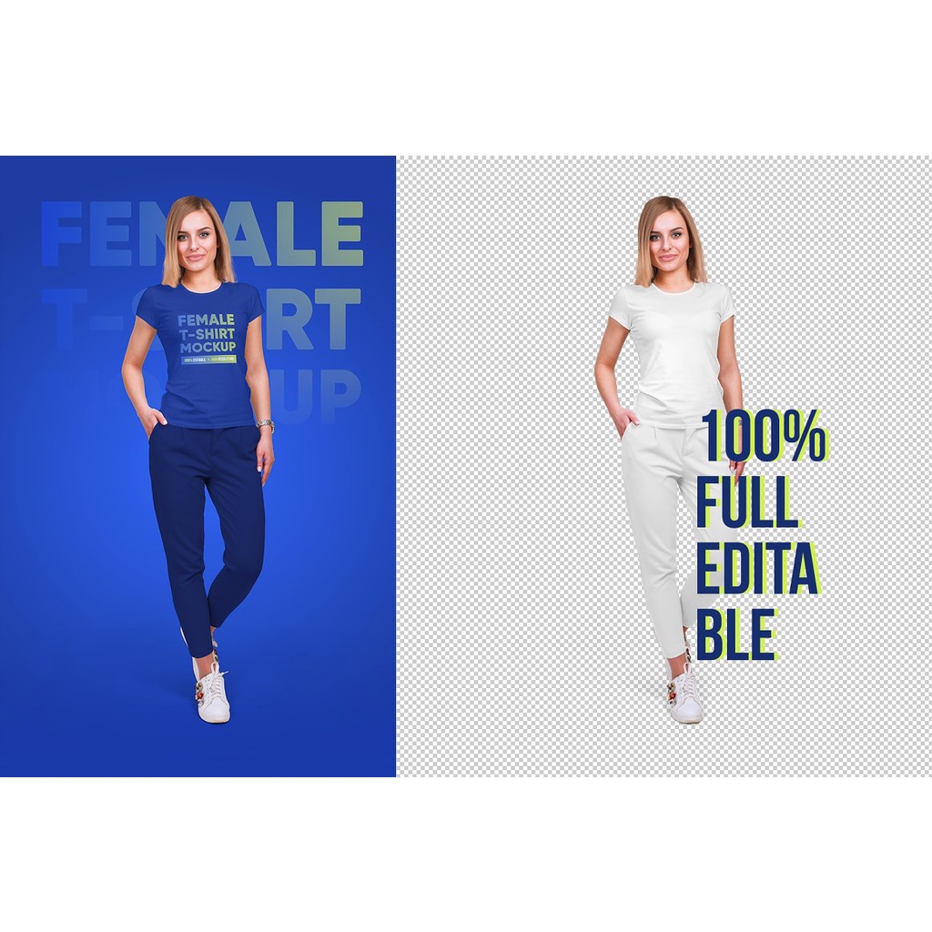 Female T-Shirt Mockups Vol 4 Part 2