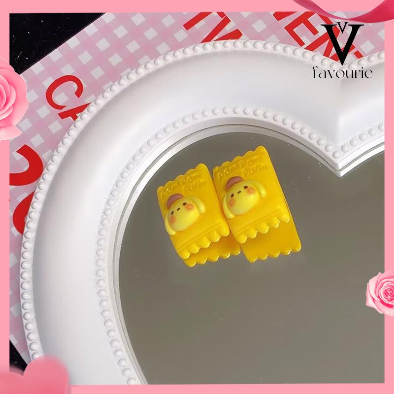 CODJepit Rambut Mini Kartun Sanri Korea Klip Poni Untuk Wanita-FA