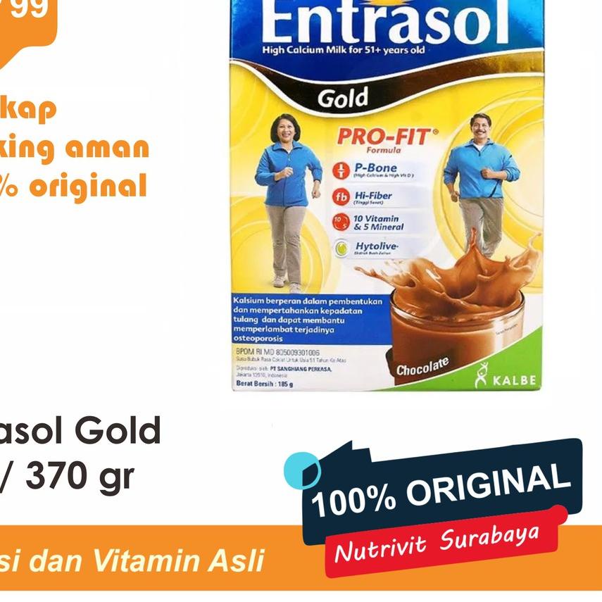 

Diskon✔️ENTRASOL GOLD COKLAT/VANILA|KD8