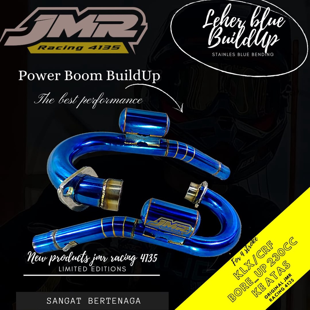 LEHER  BLUE BENDING POWER BOOM NEW PRODUCTS KLX/CRF JMR RACING 4135