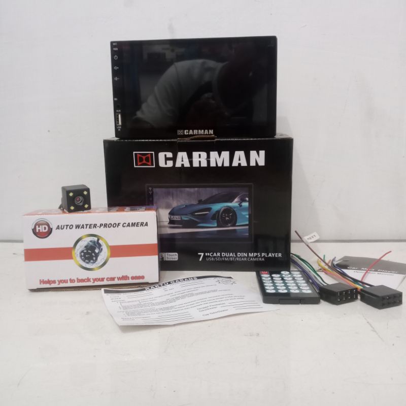 head unit doubledin Carman plus camera