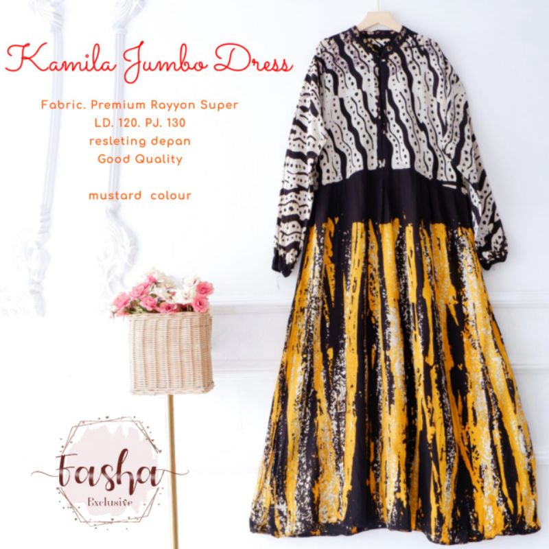 kamila jumbo dress by fasha