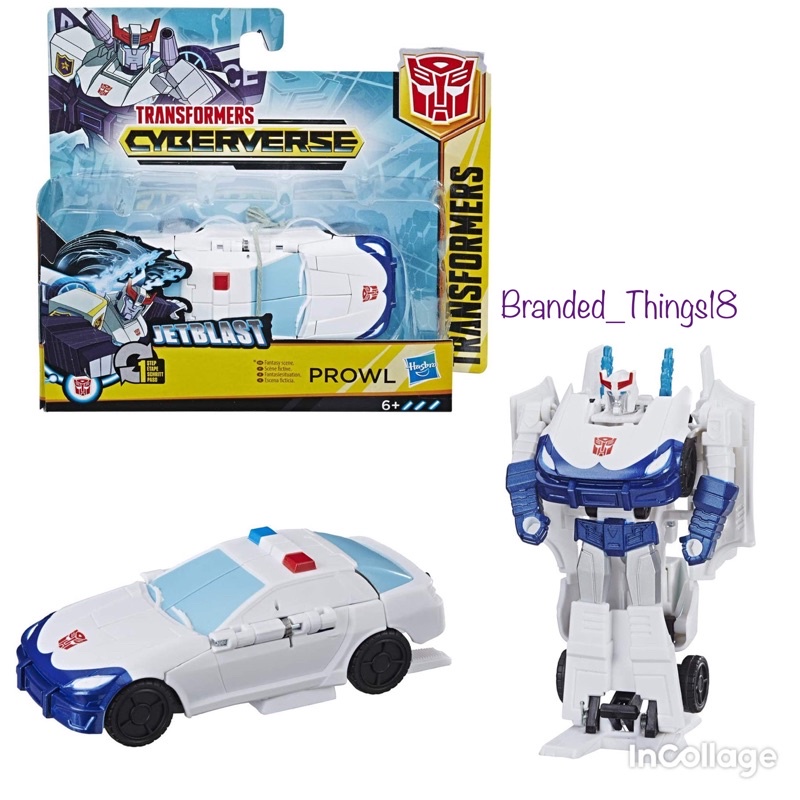 Jual Transformers Jet Blast Prowl Transformer Autobot Robot Police Car
