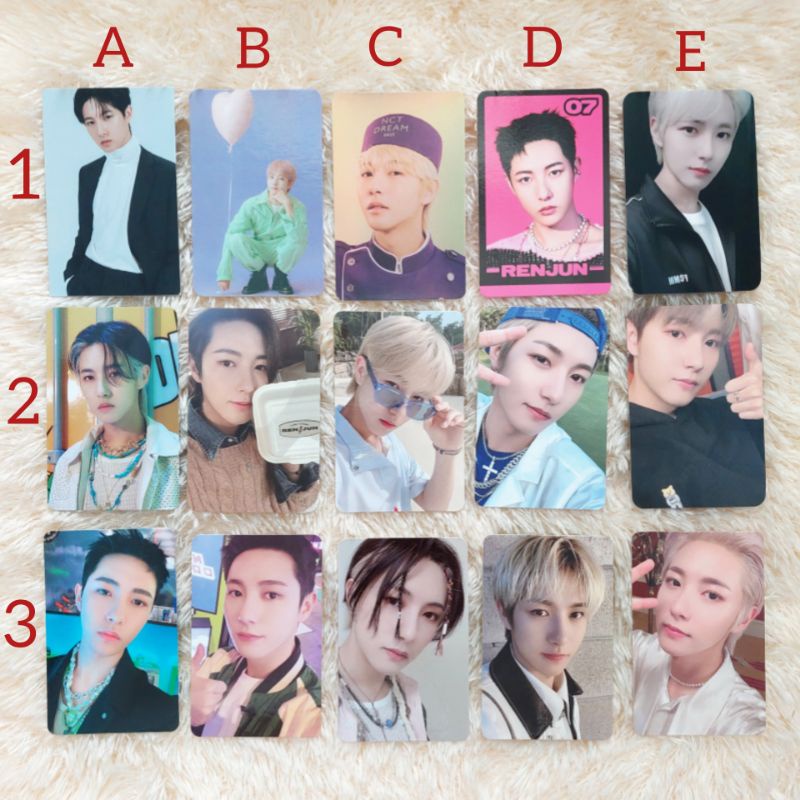 Jual Nct Dream Renjun Photocard Pc Pob Season Greetings