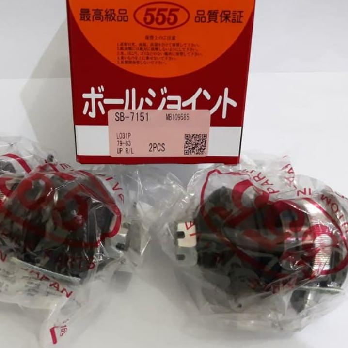 Trend 1Biji Ball Joint Atas L300 Diesel/ Bensin/ Kuda/ Colt T120 th 78-81 merk 555 Jepang / MEDA Taiwan ✔