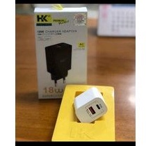 ( HK PD )- ADAPTER ADAPTOR BATOK HK ORIGINAL PRODUC BATOK HK PD 18W D202 QC 3.0 + PD 18W 1 USB DAN 1