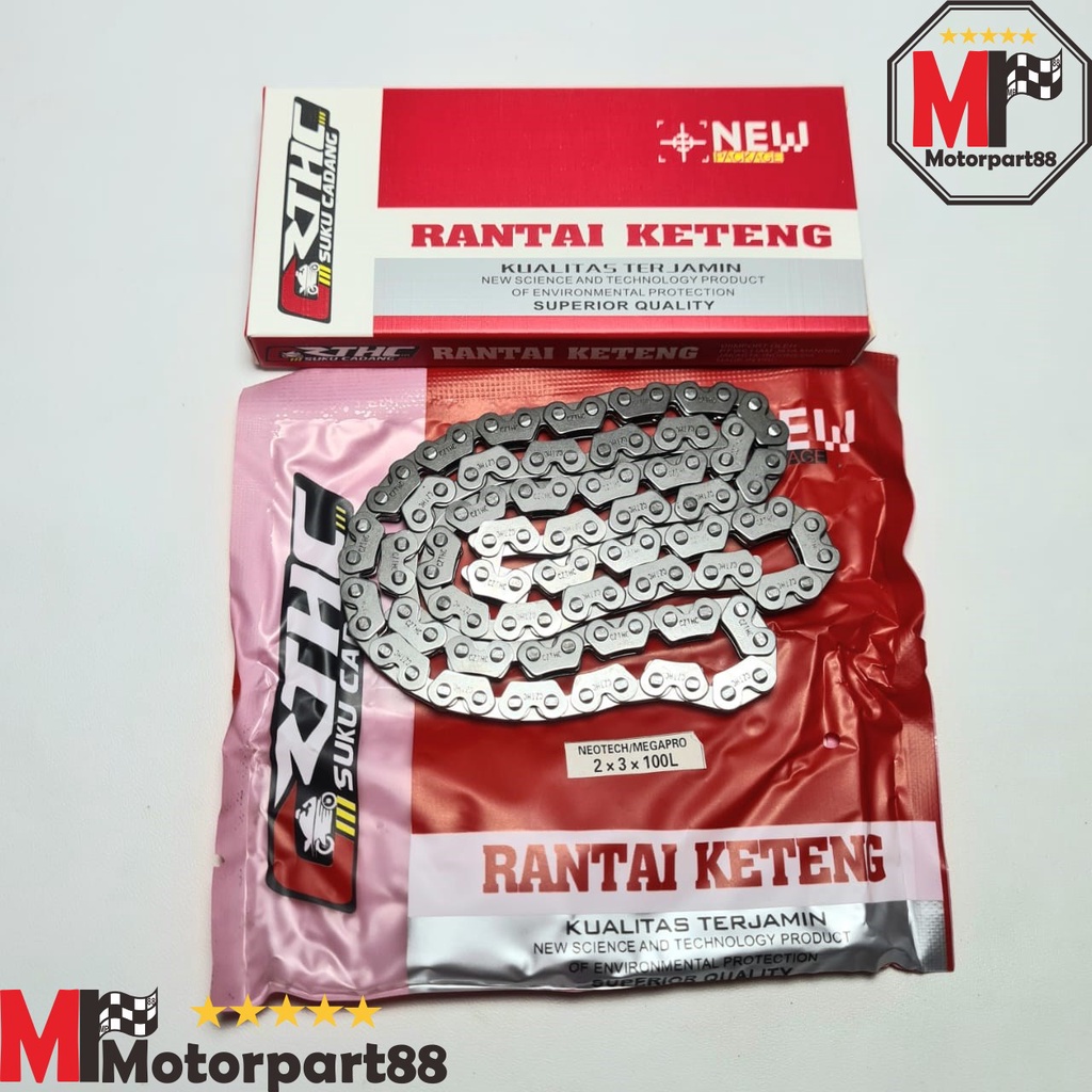 RANTAI KETENG SINTRIK KAMPRAT GLPRO NEOTECH MEGAPRO OLD 2X3X100L RTHC