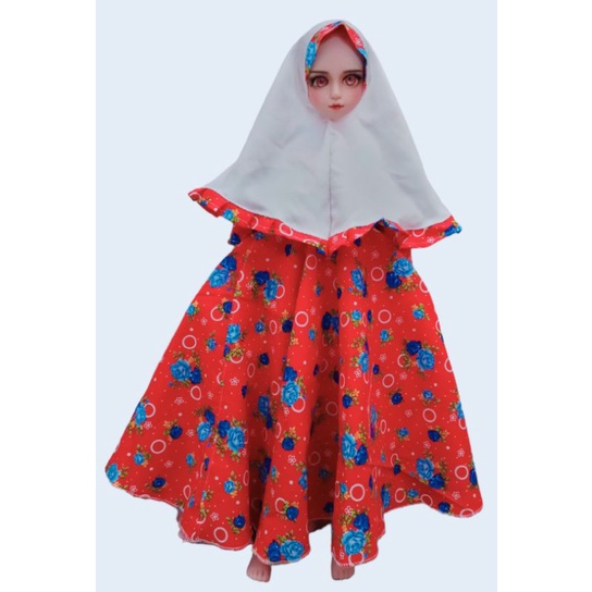 Gamis Muslimah Boneka Bjd 60cm 1/3