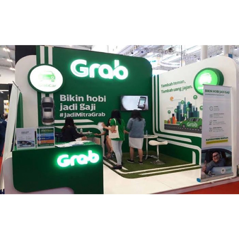 Paket Dekorasi Branding BOOTH - Bunga Artificial