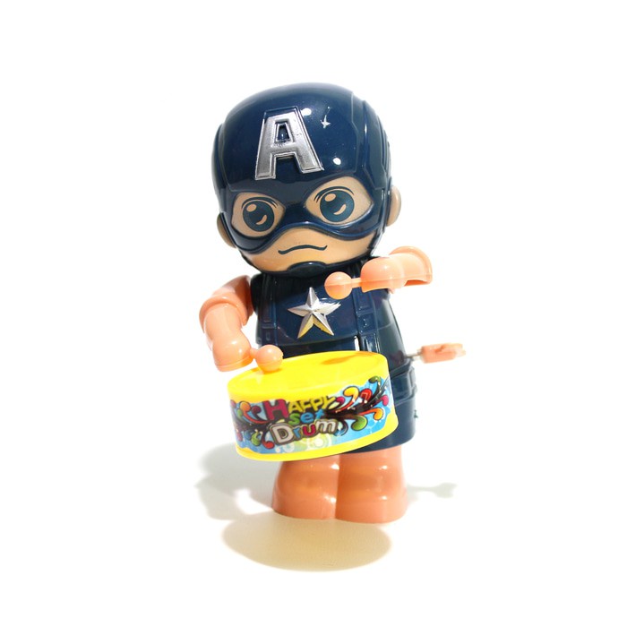 Mainan Anak Drum Kunci Captain America