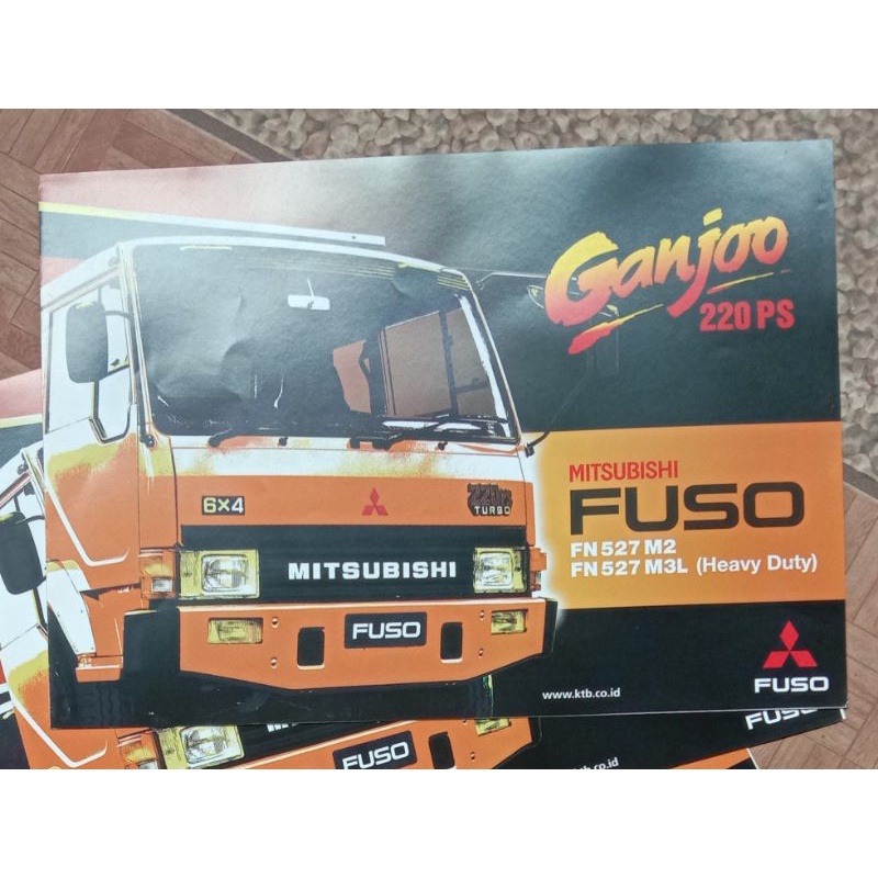 Brosur Fuso GANJOO FN527 M2 FN527 M3L Heavy Duty