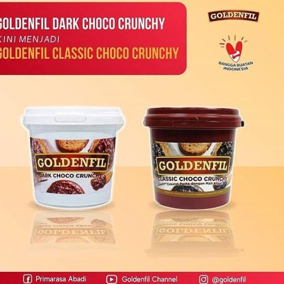 

[R-6&Y ✓] JennToys - (PROMO) GOLDENFIL Selai CRUNCHY | CHOCO | HAZELNUT | DARK CHOCO | TIRAMISU | GREEN TEA-murah